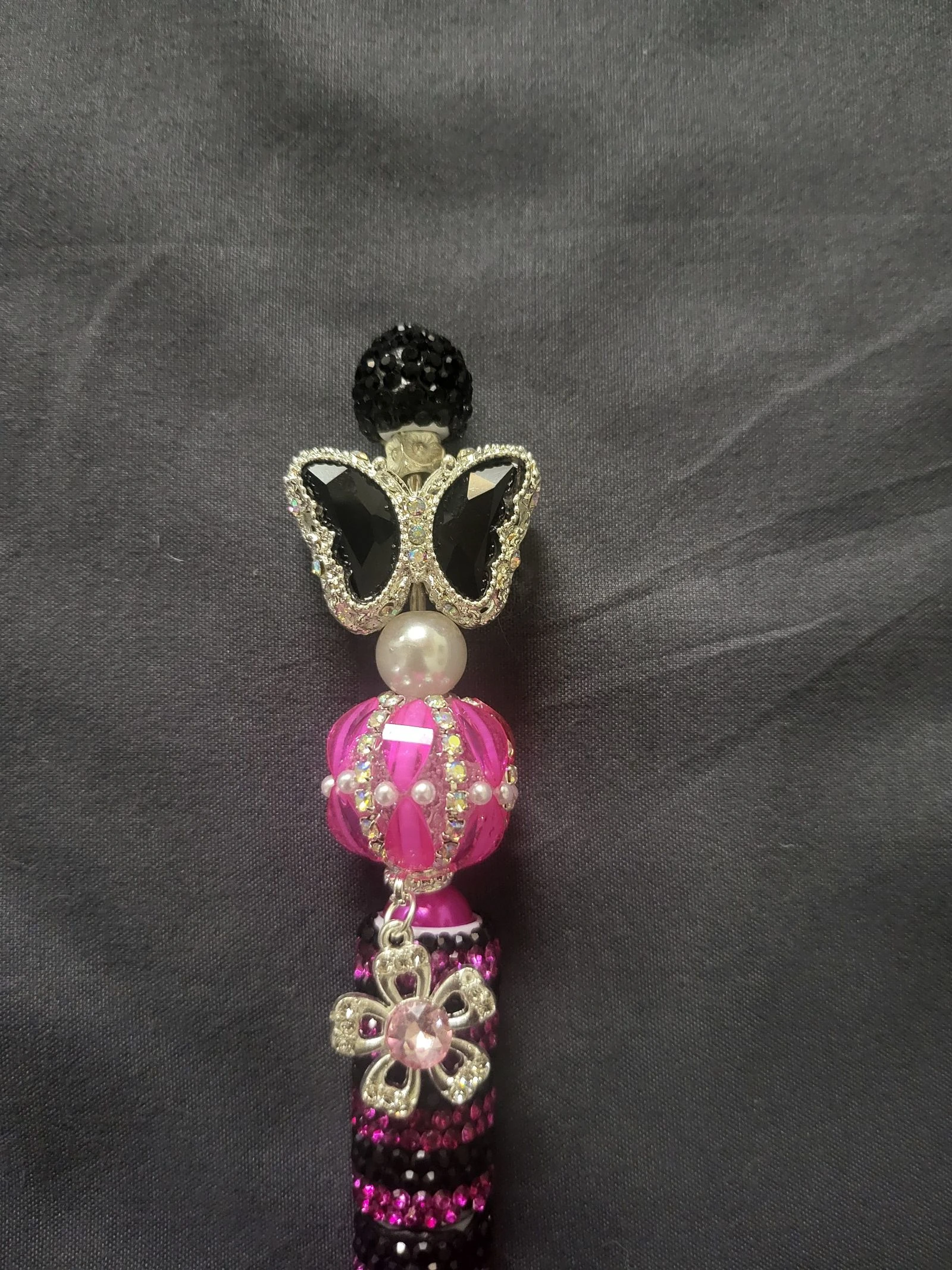 Caneta com strass brilhante – photo 2